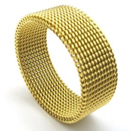 Bague En Titane De Haute Qualité, Forme Élégante Et Belles Couleurs