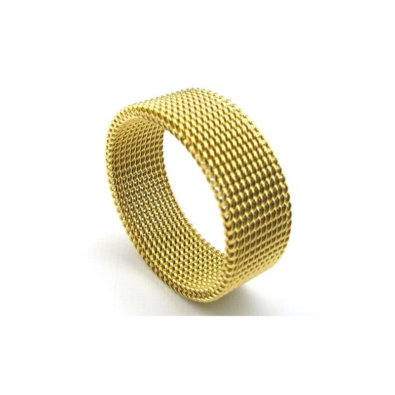 Bague En Titane De Haute Qualité, Forme Élégante Et Belles Couleurs