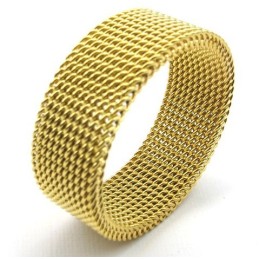 Bague En Titane De Haute Qualité, Forme Élégante Et Belles Couleurs