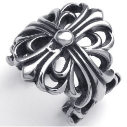 Bague En Titane De Différents Styles, Couleur Brillante, Excellente Qualité