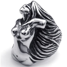 Bague En Titane De Haute Qualité, Design Attrayant, Couleurs Délicates