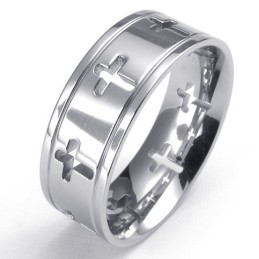 Bague En Titane De Belle Conception, Couleur Brillante, Excellente Qualité