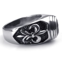 Bague En Titane Au Design Luxueux Et Aux Couleurs Délicates Pour Gagner Les Éloges Chaleureux Des Clients