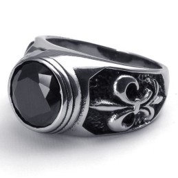 Bague En Titane Au Design Luxueux Et Aux Couleurs Délicates Pour Gagner Les Éloges Chaleureux Des Clients