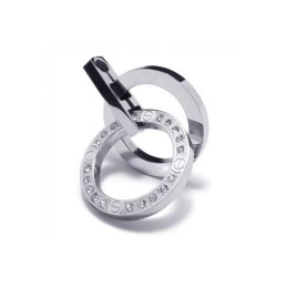 Collier Avec Pendentif En Argent Et Titane Pur Pour Homme (Neuf)