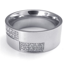 Bague En Titane Au Design Luxueux, Aux Couleurs Éclatantes Et À La Qualité Fiable