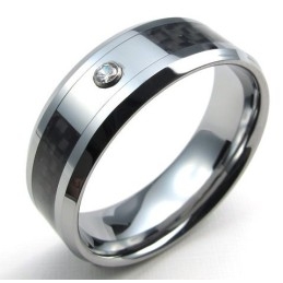 Bague En Titane Élégante, Couleur Brillante, Longue Histoire
