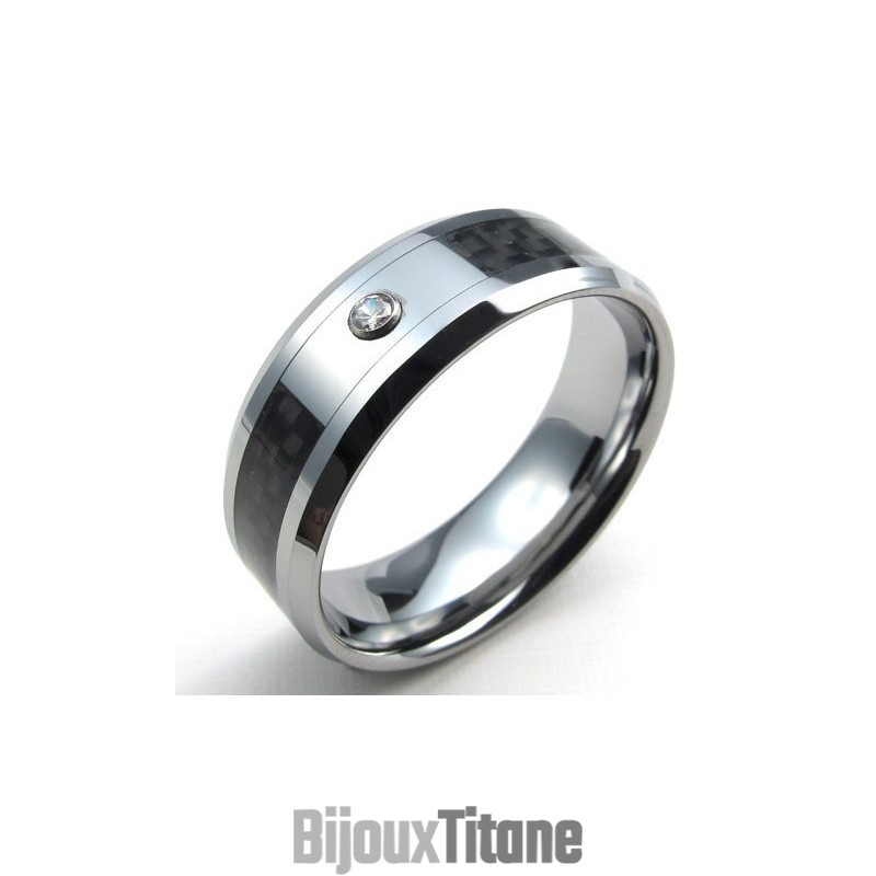 Bague En Titane Élégante, Couleur Brillante, Longue Histoire