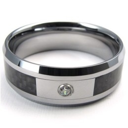 Bague En Titane Élégante, Couleur Brillante, Longue Histoire