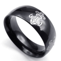 Bague En Titane De Belle Conception, Couleurs Délicates, Excellente Qualité