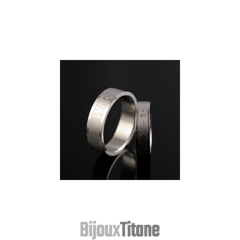 Bague De Couple « Love You For Life » Bague De Couple « Love You For Life »