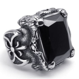 Bague En Titane Au Design Attrayant, Aux Couleurs Éclatantes Et À La Qualité Stable