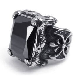 Bague En Titane Au Design Attrayant, Aux Couleurs Éclatantes Et À La Qualité Stable