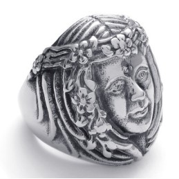 Bague En Titane De Dernière Technologie, Couleur Brillante, Excellente Qualité