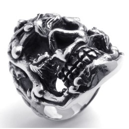 Bague En Titane De Qualité Stable Et De Couleur Brillante Fabriquée Avec Soin