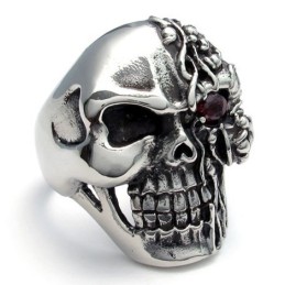 Bague En Titane De Haute Qualité, Finement Traitée, Couleur Brillante
