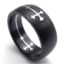 Bague En Titane De Haute Qualité Aux Couleurs Délicates Et Au Design Astucieux