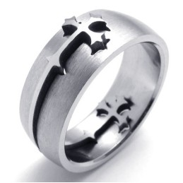 Bague En Titane De Haute Qualité, Design Astucieux, Couleur Brillante
