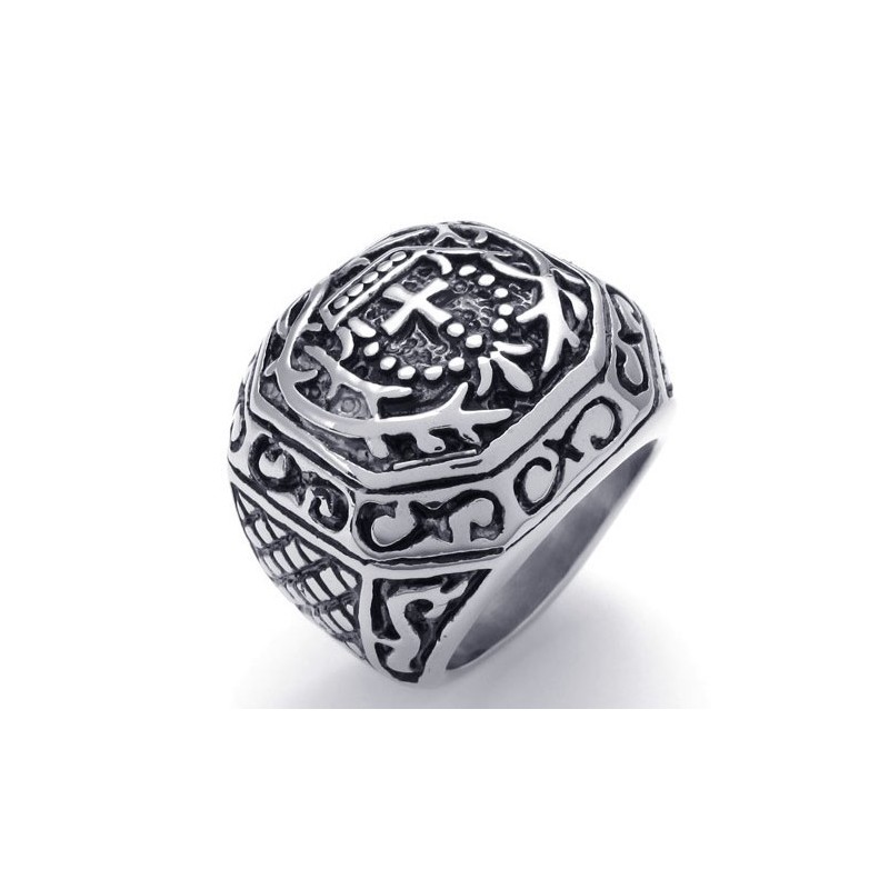 Bague En Titane De Haute Qualité, Fabrication Soignée Et Brillante