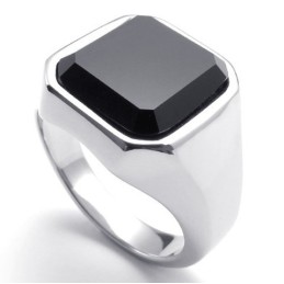 Bague En Titane D'Excellente Qualité, Couleur Brillante Et Finement Traitée