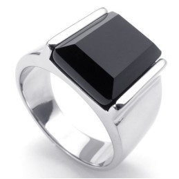 Bague En Titane De Différents Styles, Couleur, Brillance, Qualité Stable