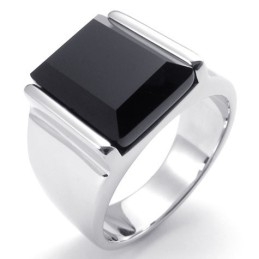 Bague En Titane De Différents Styles, Couleur, Brillance, Qualité Stable