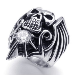 Bague En Titane Finement Travaillée, Brillance Des Couleurs, Grandes Variétés