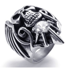 Bague En Titane Finement Travaillée, Brillance Des Couleurs, Grandes Variétés