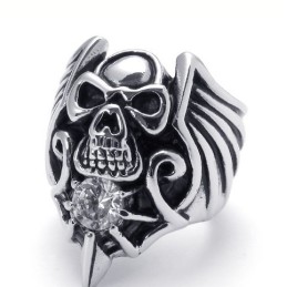 Bague En Titane Finement Travaillée, Brillance Des Couleurs, Grandes Variétés
