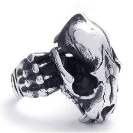 Bague En Titane Au Design Attrayant, Aux Couleurs Délicates Et De Qualité Stable