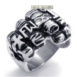 Bague En Titane Au Design Moderne Et Aux Couleurs Délicates, La Reine De La Qualité