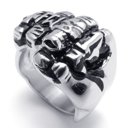 Bague En Titane Au Design Moderne Et Aux Couleurs Délicates, La Reine De La Qualité