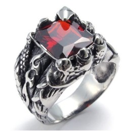 Bague En Titane Au Design Luxueux Et Aux Couleurs Magnifiques, D'Excellente Qualité