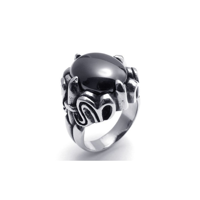 Bague En Titane D'Excellente Qualité, Au Design Luxueux Et Aux Couleurs Délicates