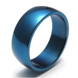 Bague En Titane De Qualité Supérieure, Design Astucieux Et Couleurs Magnifiques