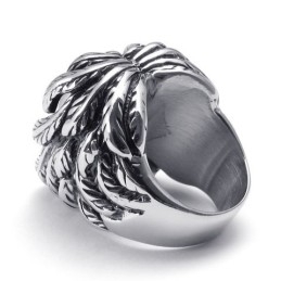 Bague En Titane De Qualité Supérieure, Design Moderne Et Brillant