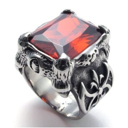 Bague En Titane De Fabrication Habile, Belle Couleur, Qualité Fiable