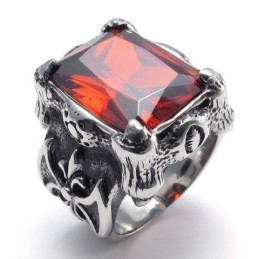 Bague En Titane De Fabrication Habile, Belle Couleur, Qualité Fiable