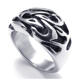 Bague En Titane De Qualité Supérieure Aux Couleurs Délicates Et À La Construction Rationnelle