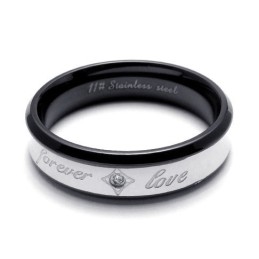 Bague En Titane Élégante, Couleur Brillante, Durable Et Pratique
