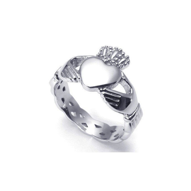 Magnifique Design, Couleur Brillante, La Reine De La Bague En Titane De Qualité