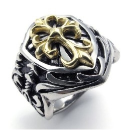Bague En Titane De Qualité Supérieure, Motifs Tendance, Couleurs Éclatantes