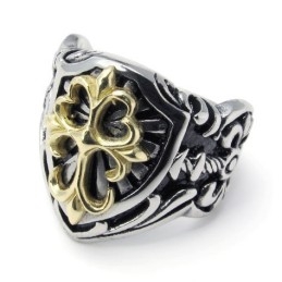 Bague En Titane De Qualité Supérieure, Motifs Tendance, Couleurs Éclatantes