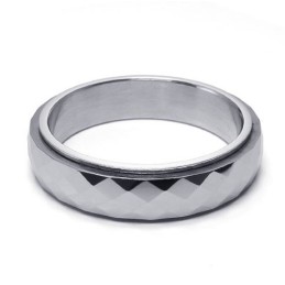 Fabrication Habile Couleur Brillance Le Roi De La Quantité Bague En Titane