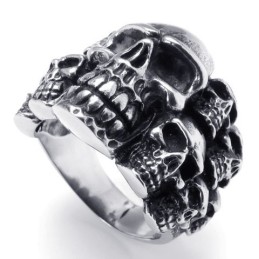 Bague En Titane De Qualité Supérieure, Design Moderne Et Brillant