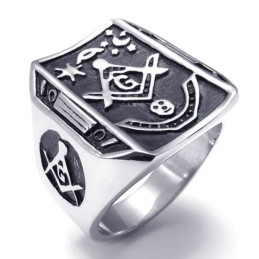 Bague En Titane De Haute Qualité, Motifs Tendance, Couleurs Éclatantes