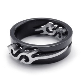 Bague En Titane Durable Et Aux Couleurs Délicates De Dernière Technologie