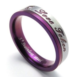 Technologie Sophistiquée Belles Couleurs Bague En Titane De Qualité Supérieure