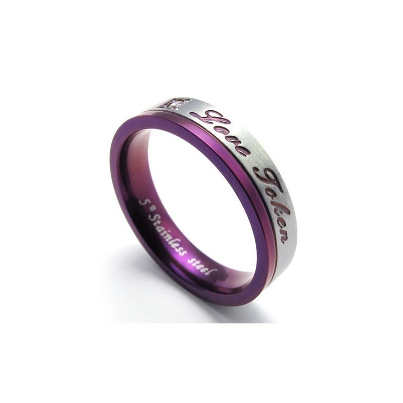 Technologie Sophistiquée Belles Couleurs Bague En Titane De Qualité Supérieure