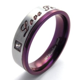 Bague En Titane De Qualité Supérieure Avec Un Beau Design Et De Belles Couleurs